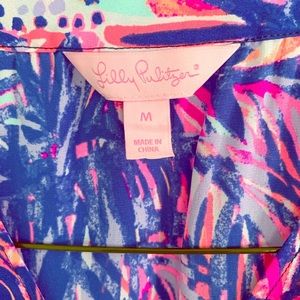 Multicolor Silk Lilly Top